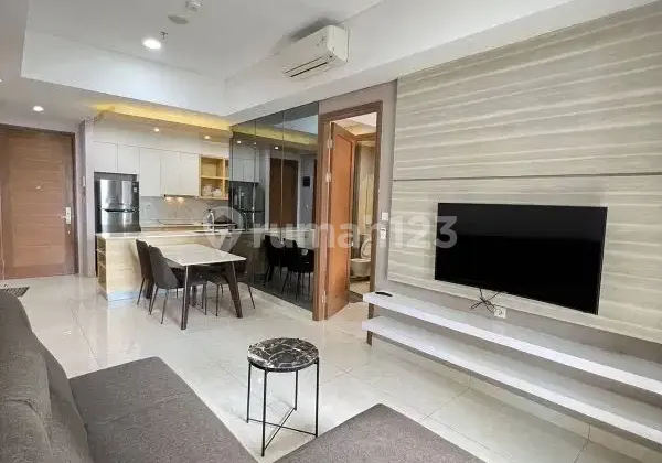 SEWA APARTEMEN MURAH JAKARTA BARAT TAMAN ANGGREK CONDOMINIUM CENTRAL PARK NEO SOHO FULL FURNISH 3BR 175JT MODERN BEST VIEW ESTETIK NEGO 1