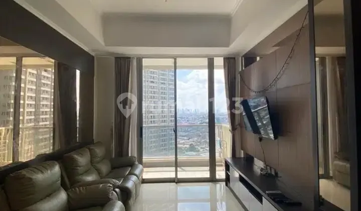 CHEAP APARTMENT RENTAL WEST JAKARTA ORCHID GARDEN CONDOMINIUM CENTRAL PARK NEO SOHO FULLY FURNISHED 3BR 180 MILLION MODERN BEST VIEW AESTHETIC NEGOTIABLE