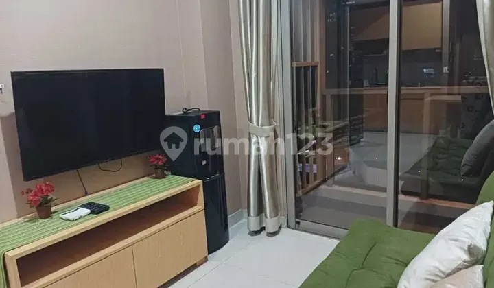 SEWA APARTEMEN MURAH JAKARTA BARAT TAMAN ANGGREK RESIDENCE CENTRAL PARK NEO SOHO FULL FURNISH 1BR 70JT MODERN BEST VIEW ESTETIK