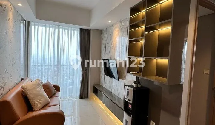 CHEAP APARTMENT RENTAL WEST JAKARTA ORCHID GARDEN RESIDENCE APARTMENT CENTRAL PARK NEO SOHO FULLY FURNISHED 2BR 84 MILLION MODERN BEST VIEW NEGOTIABLE VERY BEAUTIFUL AESTHETICS