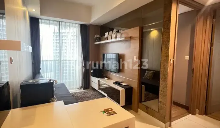CHEAP APARTMENT RENTAL WEST JAKARTA ORCHID GARDEN RESIDENCE CENTRAL PARK NEO SOHO FULLY FURNISHED 2BR 85 MILLION MODERN BEST VIEW NEGOTIABLE