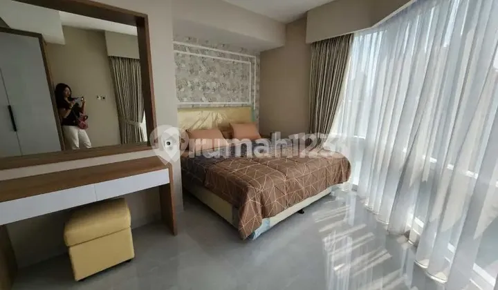 SEWA APARTEMEN MURAH JAKARTA BARAT TAMAN ANGGREK CONDOMINIUM CENTRAL PARK NEO SOHO FULL FURNISH 2BR 145JT MODERN BEST VIEW ESTETIK NEGO 