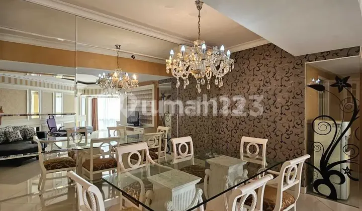 CHEAP APARTMENT RENTAL WEST JAKARTA ORCHID GARDEN CONDOMINIUM CENTRAL PARK NEO SOHO SEMI FURNISHED 3BR 170 MILLION MODERN BEST VIEW AESTHETIC NEGOTIABLE