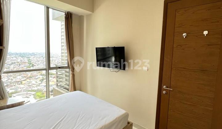 CHEAP APARTMENT RENTAL WEST JAKARTA ORCHID GARDEN RESIDENCE APARTMENT CONDO CENTRAL PARK NEO SOHO FULLY FURNISHED 1+1 BEDROOM 95 MILLION MODERN BEST VIEW NEGOTIABLE 2