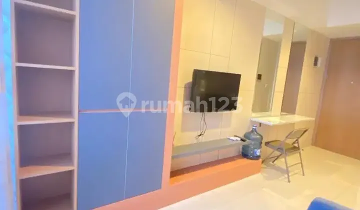 SEWA APARTEMEN MURAH JAKARTA BARAT TAMAN ANGGREK RESIDENCES CENTRAL PARK NEO SOHO FULL FURNISH 1BR 65JT MODERN BEST VIEW ESTETIK NEGO 1