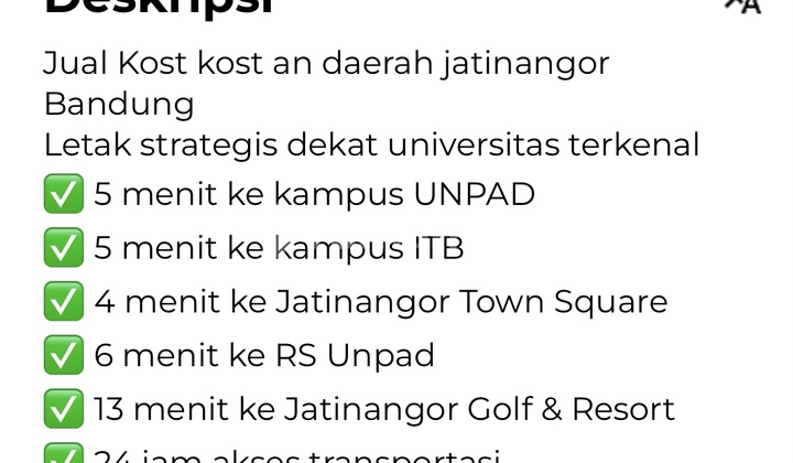 Sell Boarding House Jatinangor Bandung 2