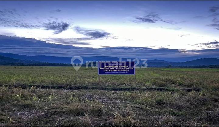 Tanah 9748 m2 Harga Terjangkau Cocok untuk Pertanian