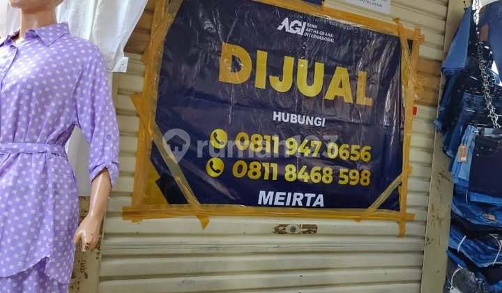 Dijual 1 Unit Kios di Pusat Grosir Metro Tanah Abang - Berlokasi Strategis! Dijual 1 Unit Kios di Pusat Grosir Metro Tanah Abang - Berlokasi Strategis!