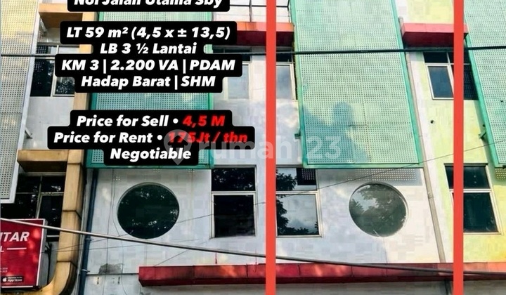 Shophouse 0 Ayani Main Road near Petra University 1