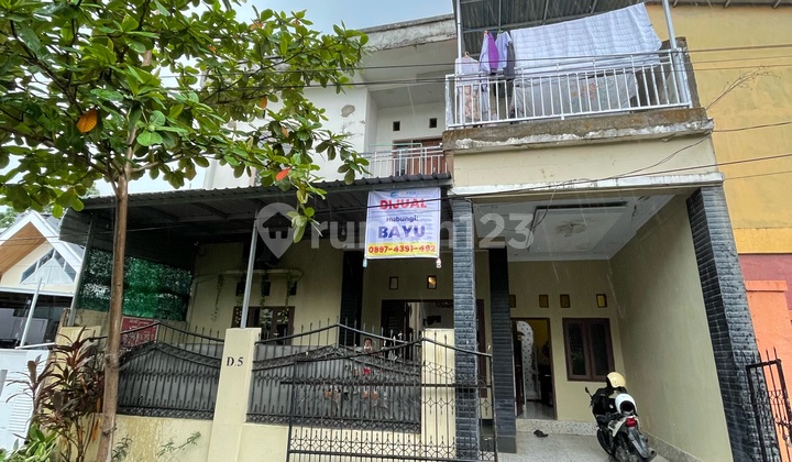 Dijual Cepat Rumah Dua Lantai Di Kompleks Griya Fajar Mas Alaudin Makassar Dekat Jalan Ap Pettarani Dan Mall Mp