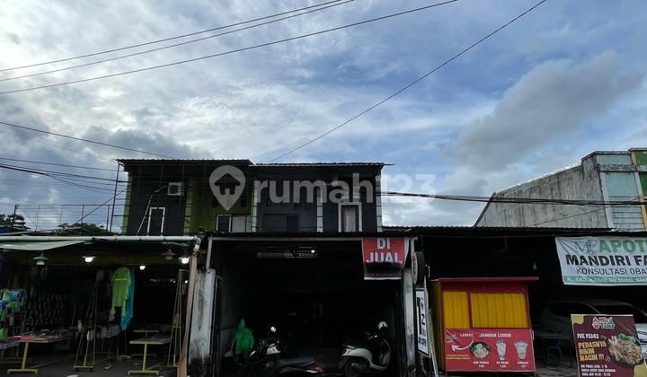 Dijual Cepat Ruko Dua Lantai di Bundaran Samata Dekat Jl Hertasning dan Kampus Uin