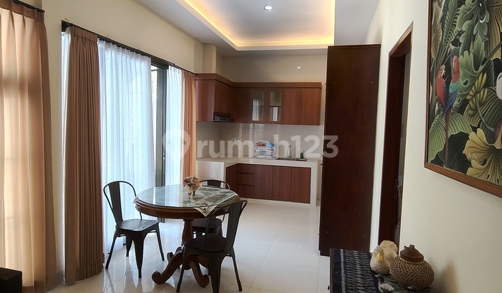 Semi Villa House, Fully Furnished, Ready to Occupy at Pasraman Unud Jimbaran