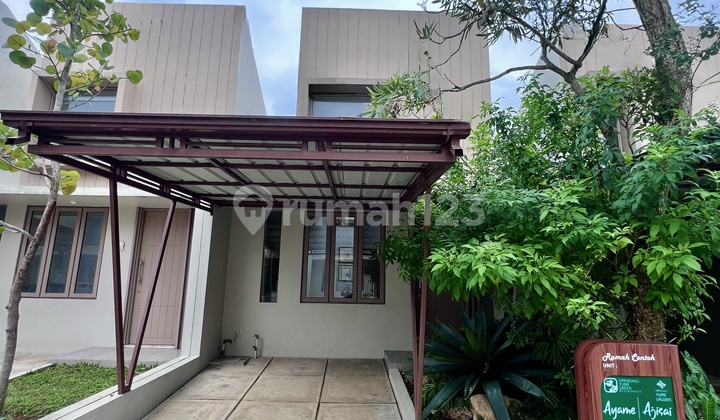 For Sale Japanese House in BSD with Lake View Near ICE & Aeon Mall BSD