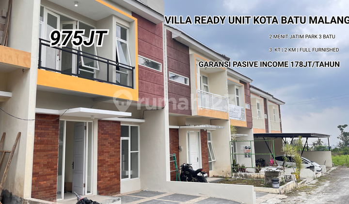 Villa Kota Batu Malang Ready Unit available Private Swimming Pool