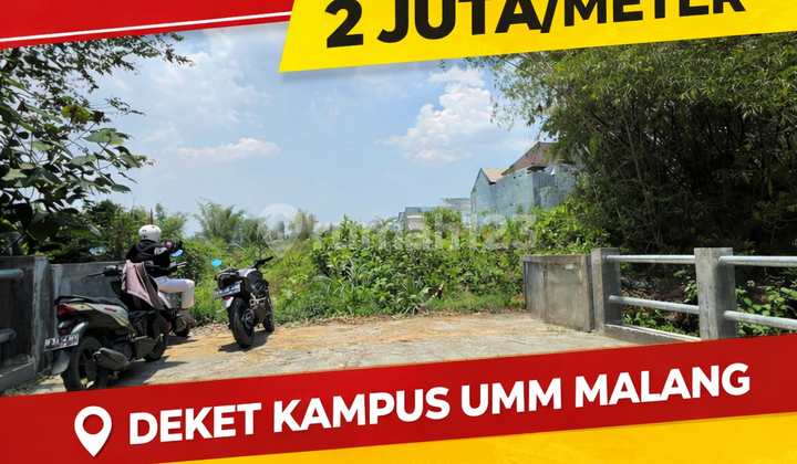 Tanah Kota Malang Dekat Kampus Umm Malang bisa Angsur