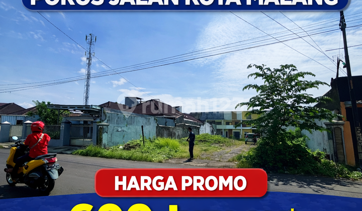 Tanah Bumiayu Kota Malang Poros Jalan Cocok Jadiakan Toko