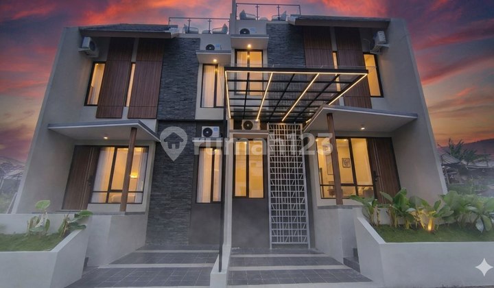 Villa Mewah Full Furnished Kota Batu View Pegunungan Dataran Tinggi