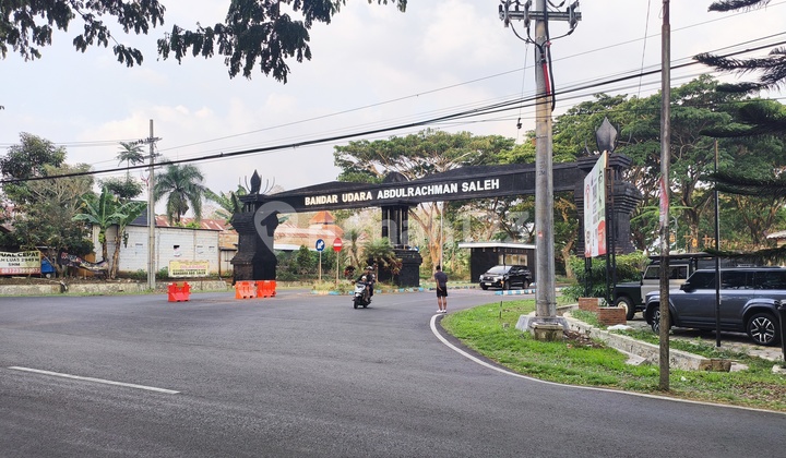 Malang City Land Plot Near Abd Saleh Airport and Pakis Toll Exit