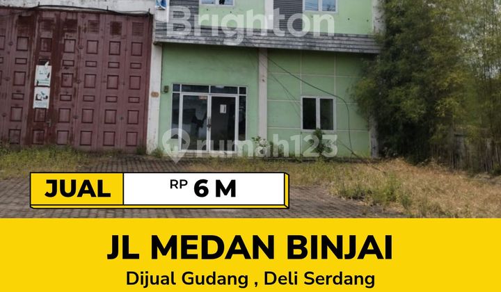 Gudang Siap Pakai 800M² di Daerah Binjai Gudang Siap Pakai 800M² di Daerah Binjai