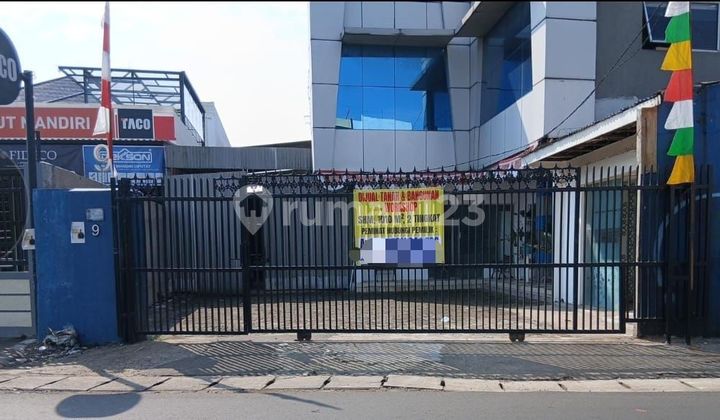 Dijual Tanah Sekaligus Kantor 2 Lantai Lokasi Traffic Bagus