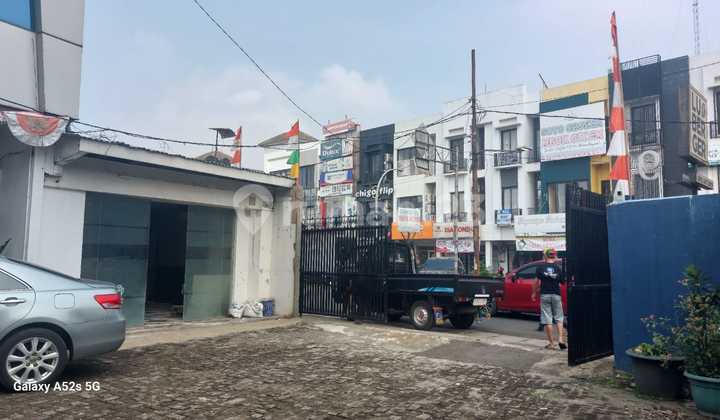 Dijual Tanah Sekaligus Kantor 2 Lantai Lokasi Traffic Bagus