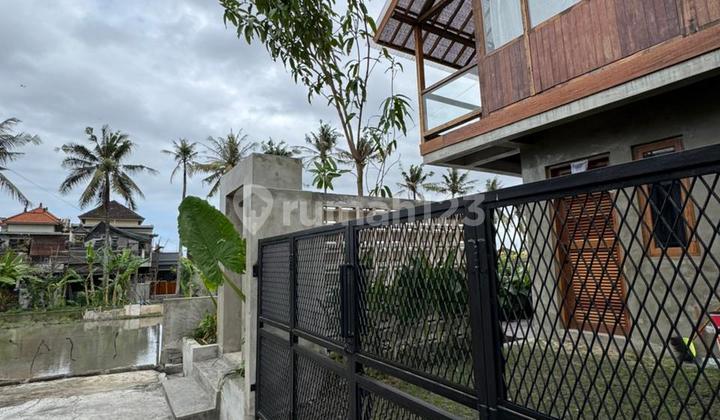 Two-Story Rice Field View House, 60% of Materials Use Recycled Materials Making It Eco-Friendly