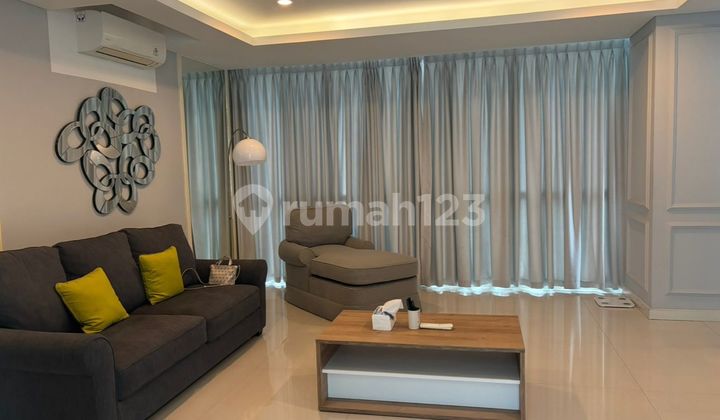 For Rent Kemang Village Apartment, South Jakarta - 2Br Good Unit Ready To Move In