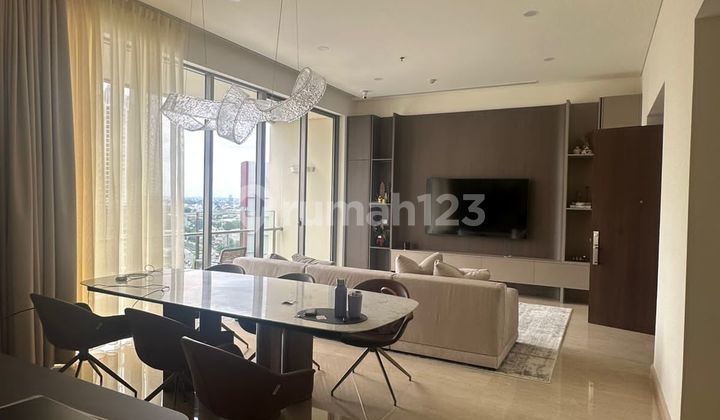 For Rent Pakubuwono Spring Apartment Type 2+1Br - Prime Location In South Jakarta 2