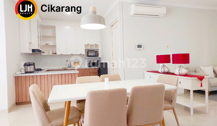 Beautiful House for Rent, Ready to Occupied at Vassa Terrace Lippo Cikarang