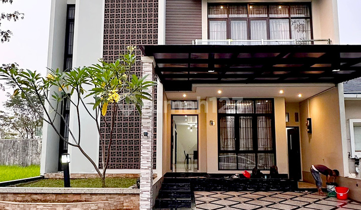 Dijual Rumah Elegan Full Furnished Cluster Simpruk Lippo Cikarang