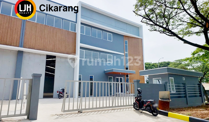Sewa Gudang Baru Lb 1.151 m2 Posisi Hook DS3 Lippo Cikarang