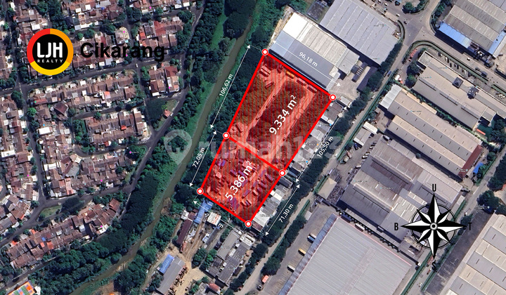 Dijual Kavling Luas Kawasan Industri Delta Silicon Lippo Cikarang