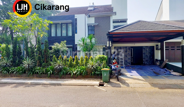 Sewa Rumah Full Furnished ada Kolam Renang 4+1KT Vassa Lake Lippo