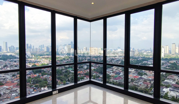 Apartemen 3 Br Unfurnished Permata Hijau Suites Dengan Fasilitas Hotel Bintang 5