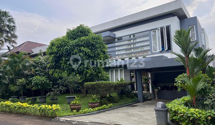 Dijual Rumah di Rancamaya Golf Estate cluster Golf View, Bogor