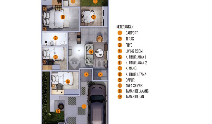 FREE KITCHEN SET DAN PAGAR! RUMAH MINIMALIS DEKAT MALL SCH JOGJA