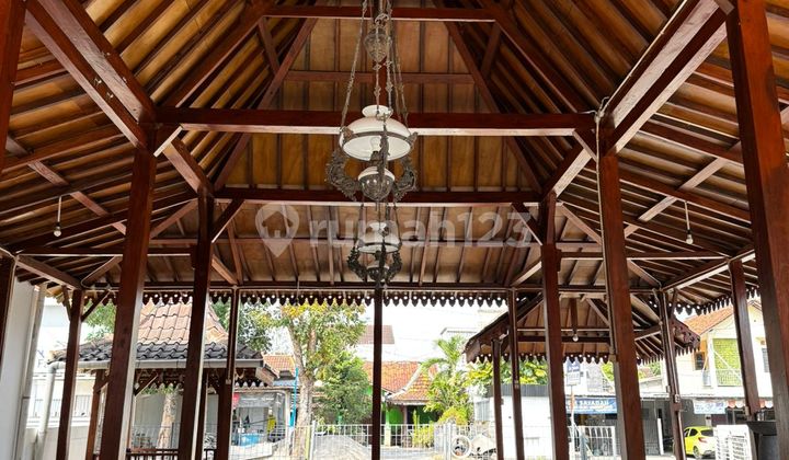 Dijual Rumah Joglo Kayu Jati Bekas Bakmie Jawa Resto Bantul