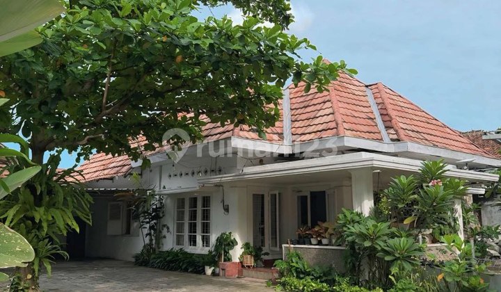 Rumah Model Kolonial Luas Ditengah Kota Yogyakarta, Clasik Nyaman