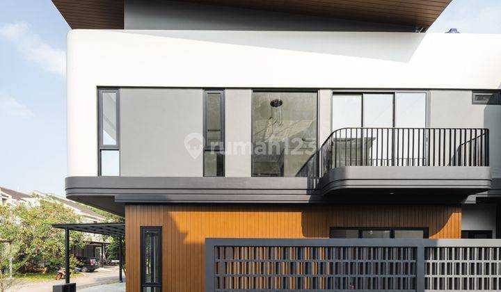 turun harga the icon eastern cosmo blok f bsd city tangerang banten rumah cantik design interior strategis siap huni 2