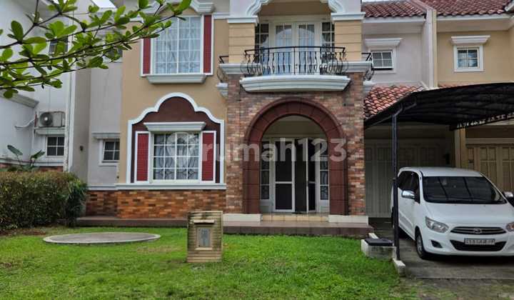 Disewa Rumah Mewah Rapih Cantik Asri Nyaman Siap Huni Dekat Toll In dan Out, Fasum Club House The Green Montecarlo Bsd City