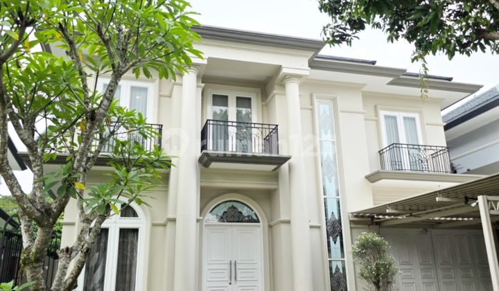 turun harga dari 450jt jadi 350 jt Disewa rumah mewah di Fountainebleau BSD City furnish strategis siap huni