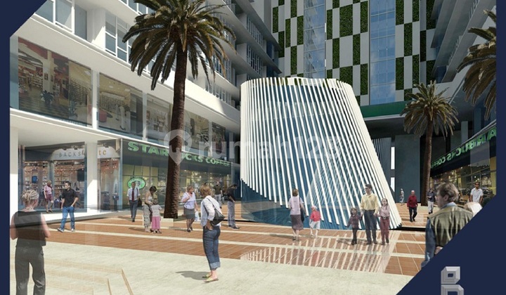 Dijual cepat apartemen studio dijual brooklyn alam sutera, strategis 2