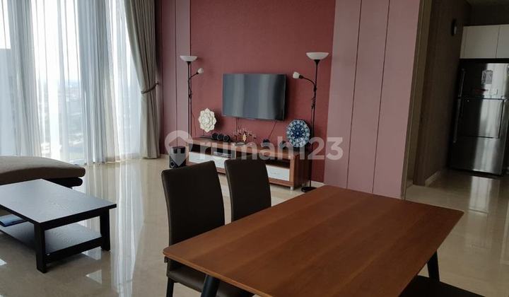 turun harga dijual cepat apartemen exclusive lokasi di jantung kota alam sutera, saumata