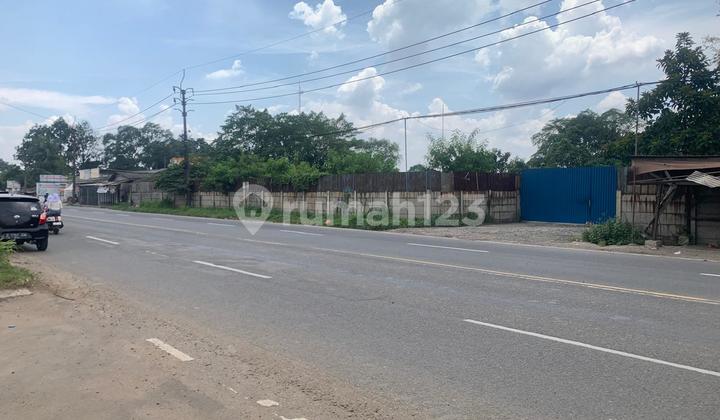 Tanah Hadap Ke Jln. Raya Balaraja Cikupa. Tangerang. 