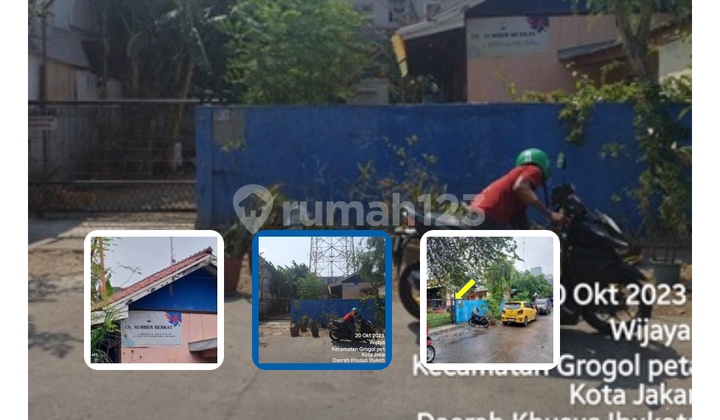 Rumah Grogol Petamburan Strategis