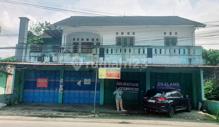 Dijual Melalui Lelang, Ruko 2 Lantai Lahan Parkir Luas Dijual Melalui Lelang, Ruko 2 Lantai Lahan Parkir Luas