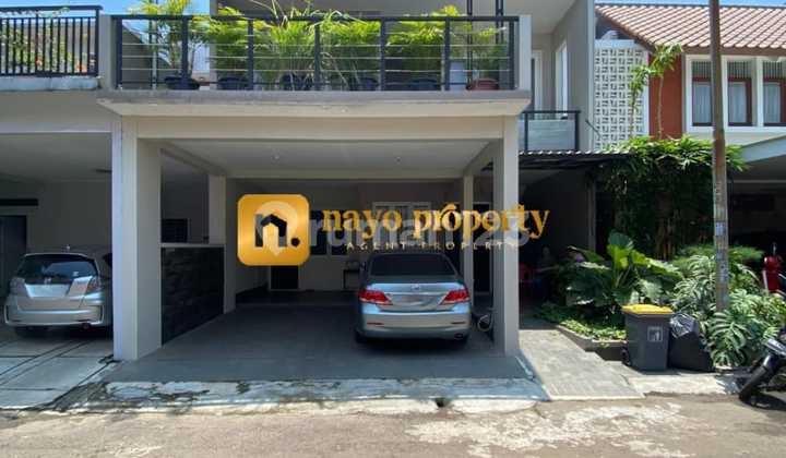 Modern House in a Cluster at The Address Cibubur Housing