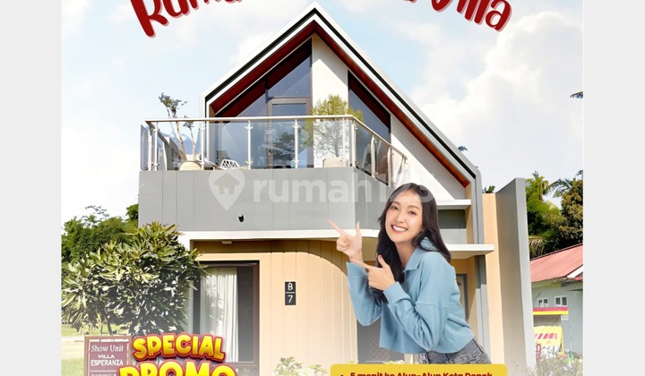 Rumah Bagus Semi Furnished Cilodong, Depok SHM- selangkah ke stasiun Rumah Bagus Semi Furnished Cilodong, Depok SHM- selangkah ke stasiun