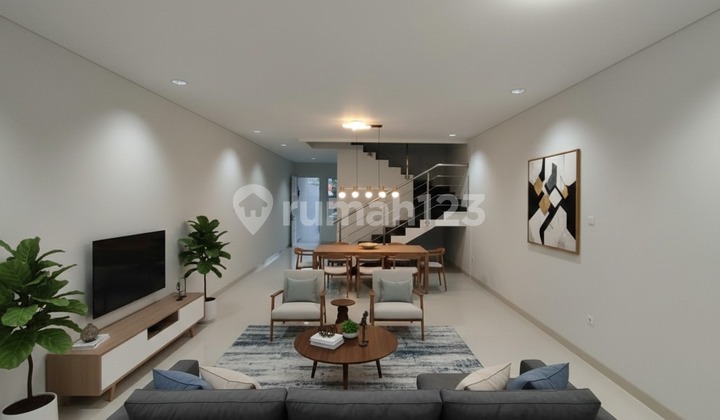 Rumah Modern 125m² Siap Huni Di Meruya Jakarta Barat