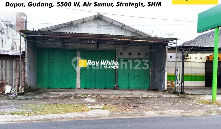 Gudang + Ruko di Tasikmadu Karanganyar Zona Industri Dekat Tol